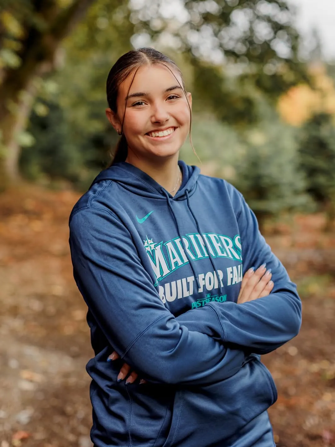 Kaylynn smiling outdoors